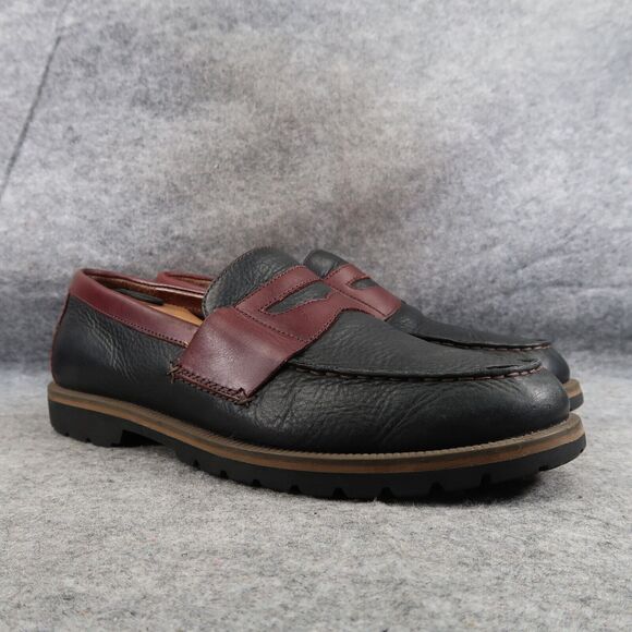 Columbia Shoes Mens 10.5 Penny Loafer Leather Lifestyle Casual Style Summer Lake - Picture 1 of 14